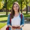 Zoe, a BSc Student from the USA
